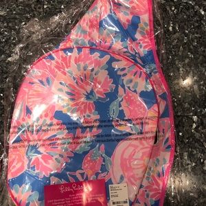 Lilly Pulitzer printed beverage tote NWT